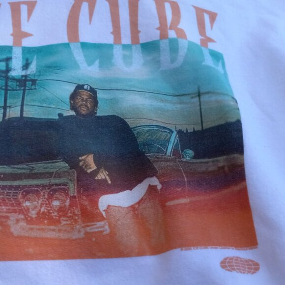Ice Cube Hoodie "It was a Good Day" Graphic Vintage White Gildan (Sm/P) - Picture 8 of 13